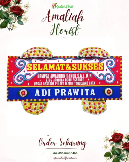 Papan Bunga Ucapan Selamat Pagermaneuh